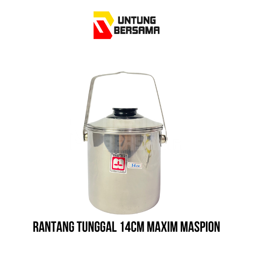 Rantang Makanan Tunggal 14cm Mikado Maspion