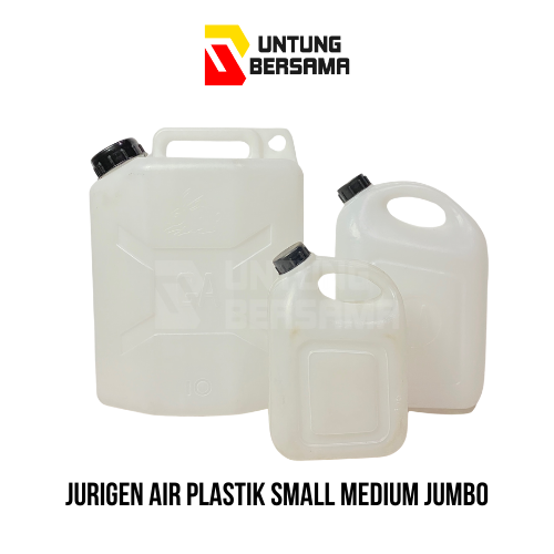 Jerigen Air Plastic/ Wadah Air Serbaguna 2,5 Lt 5 Lt 10 Lt