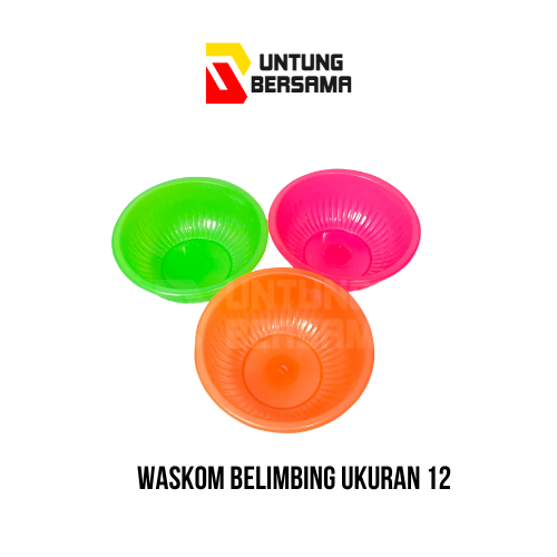 Waskom Blimbing Plastik Ukuran 12 / Waskom Blimbing Serbaguna