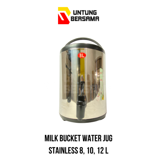 Milktea Bucket Stainless Happy Bird 10l, 12l