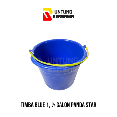 Timba/ Ember Air Blue 1 1/2 Galon Panda Star Anti Bocor