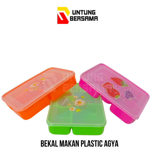 Kotak Makan/ Bekal Makan Agya Plastic