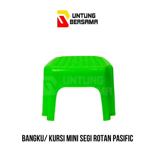 Bangku/ Kursi Mini Segi Rotan Pasific