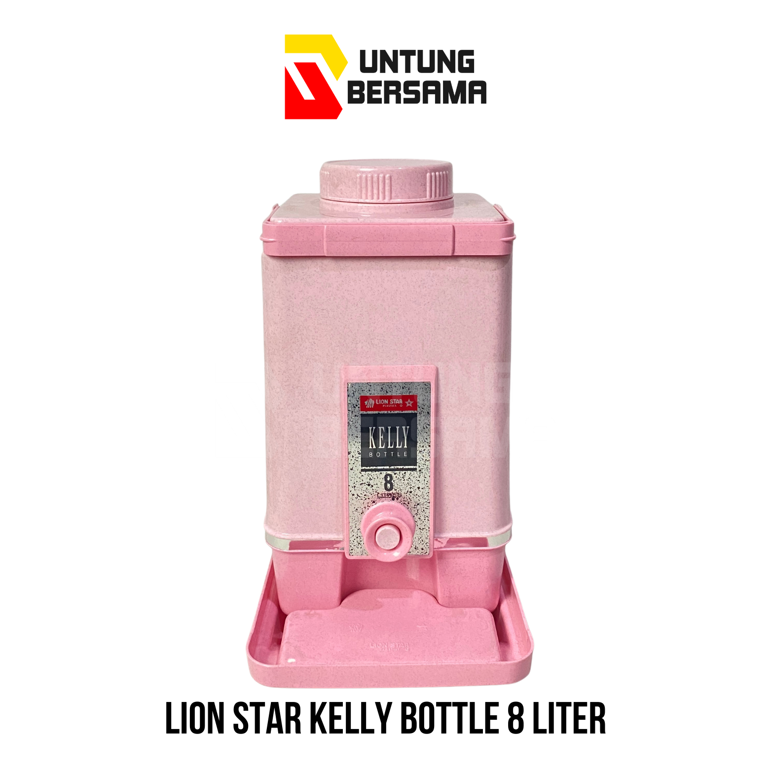 Kelly Drink Jar Bottle 8 Liter Lion Star Dispenser Kran Tempat Minuman Segi
