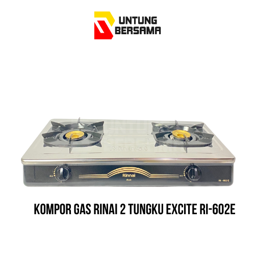 Kompor Gas Rinnai 2 Tungku RI-602E