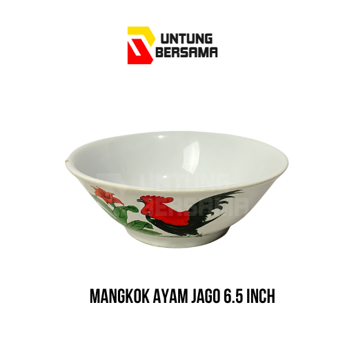 Mangkok Ayam 6.5 Inch Keramik